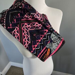 Halloween LuLaRoe Black and Pink Geometric Mummy Leggings